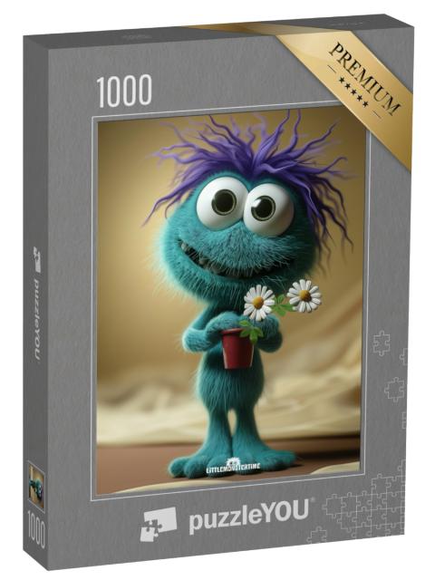 Puzzle de 1000 pièces « LITTLEMONSTERTIME: Bloom »