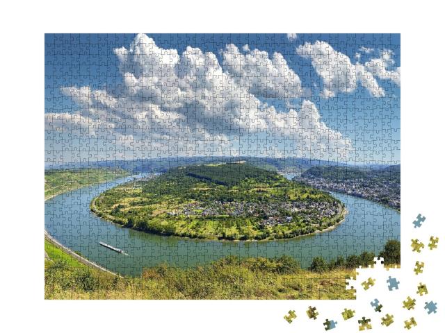 Puzzle de 1000 pièces « Village viticole de Boppard am Rhein »