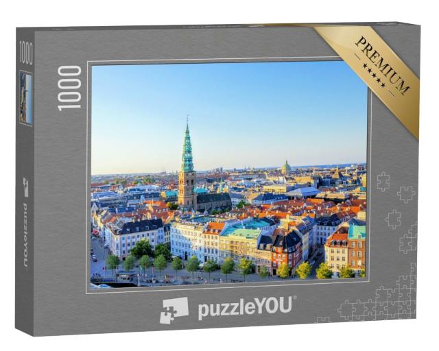 Puzzle de 1000 pièces « Paysage de Copenhague, Danemark »