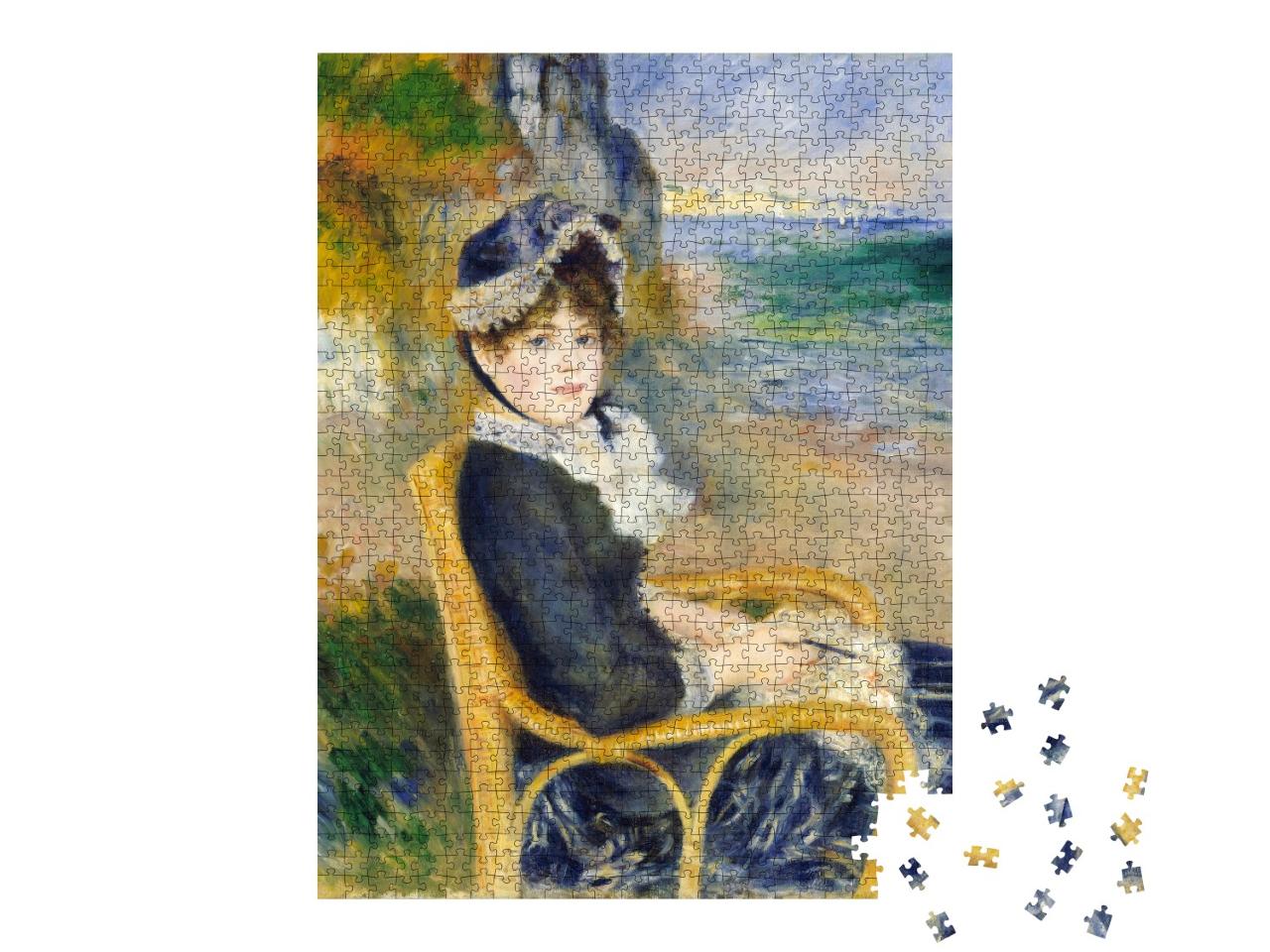 Puzzle de 1000 pièces « Auguste Renoir - Au bord de la mer »