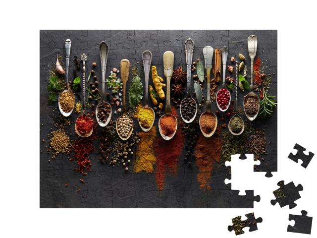 Puzzle de 100 pièces « Herbes et épices »