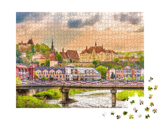 Puzzle de 1000 pièces « Forteresse de Sighisoara, Transylvanie, Roumanie »