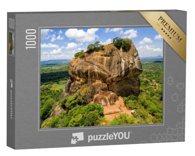 Puzzle de 1000 pièces « Rocher du Lion Sigiriya, Dambulla, Sri Lanka »
