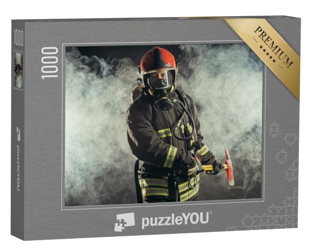 Puzzle de 1000 pièces « Un pompier »
