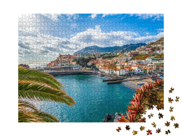 Puzzle de 1000 pièces « Camara de Lobos, Madère, Portugal »