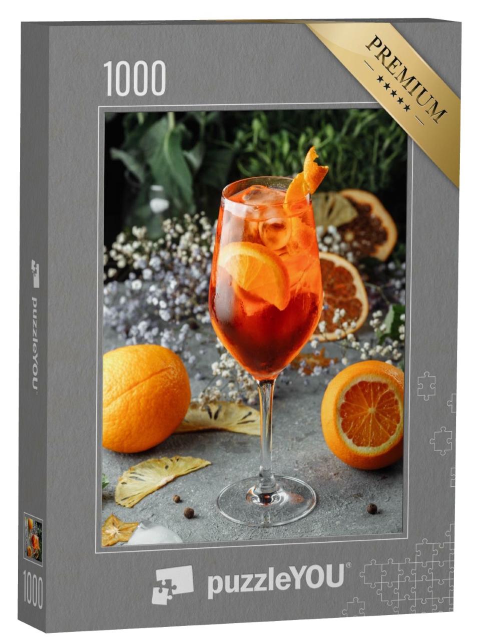Puzzle de 1000 pièces « Cocktail Aperol Spritz »
