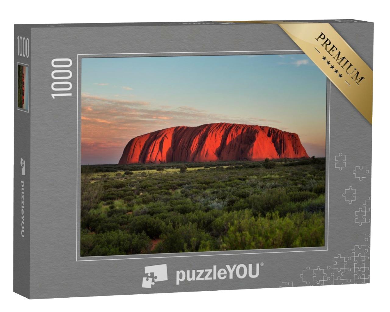 Puzzle de 1000 pièces « Magique : Ayers Rock en Australie »