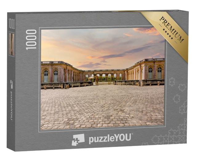 Puzzle de 1000 pièces « Château du Grand Trianon dans le parc de Versailles à l'extérieur de Paris au coucher du soleil, France »
