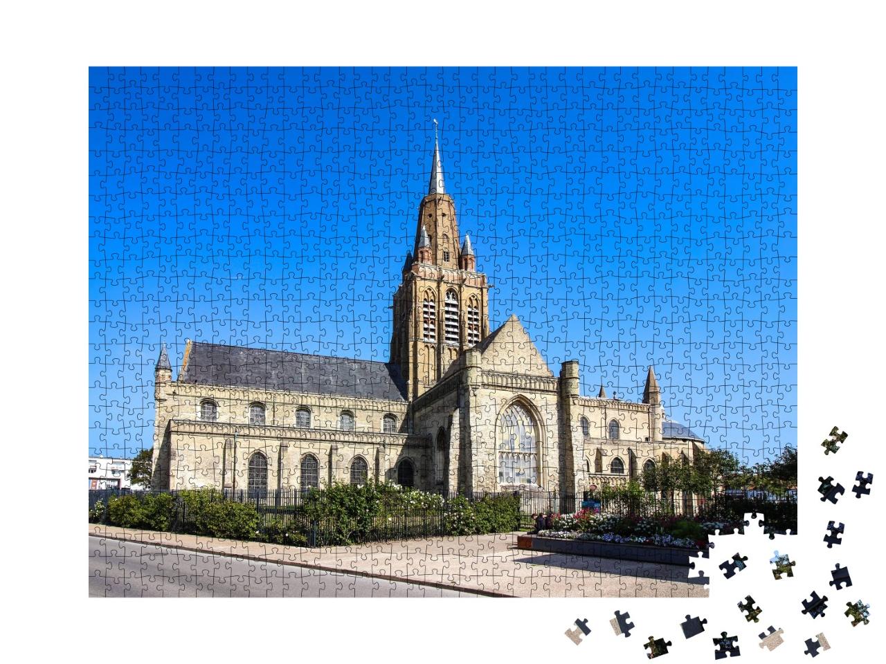 Puzzle de 1000 pièces « Église Notre-Dame de Calais, France »
