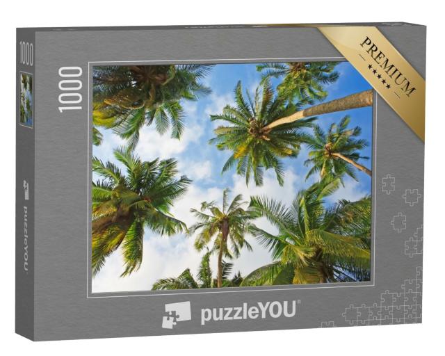 Puzzle de 1000 pièces « De magnifiques cocotiers »