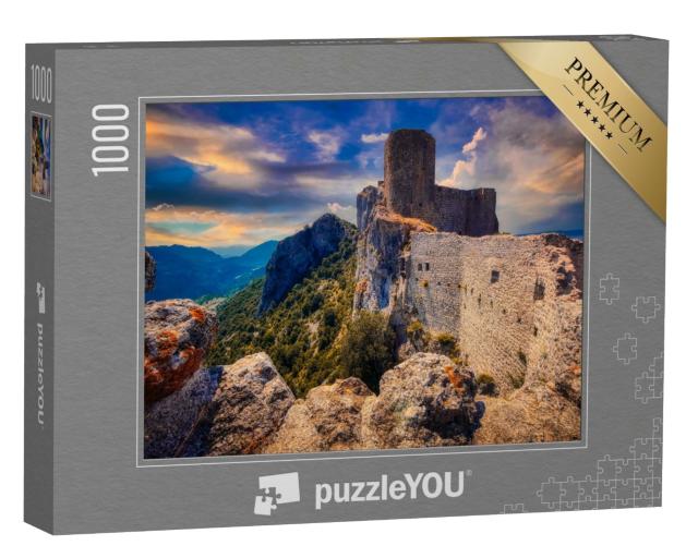 Puzzle de 1000 pièces « Château dans le Languedoc Roussillon, France »