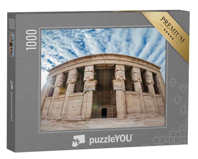 Puzzle de 1000 pièces « Temple de Dendérah, également connu sous le nom de temple d'Hathor, Égypte »