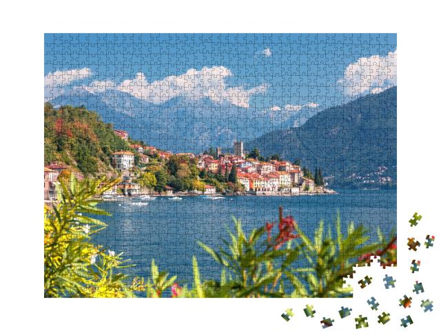 Puzzle de 1000 pièces « Malcesine sur le lac de Garde, Italie »