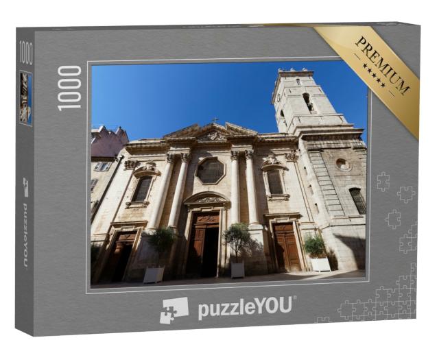 Puzzle de 1000 pièces « Cathédrale Sainte-Marie de la Seds à Toulon, France »