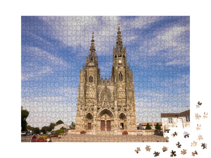 Puzzle de 1000 pièces « La Basilique Notre-Dame de l'Épine à L'Épine, Marne, France »