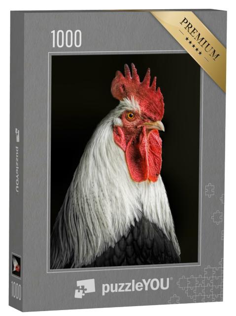 Puzzle de 1000 pièces « Portrait d'un coq »