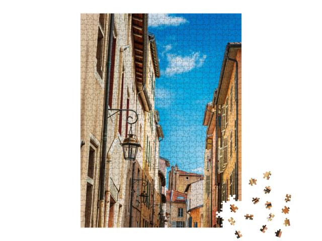 Puzzle de 1000 pièces « Vue des rues de la ville de Nancy, France »