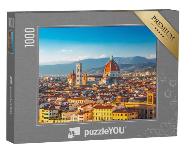 Puzzle de 1000 pièces « Cathédrale de Florence au lever du soleil »