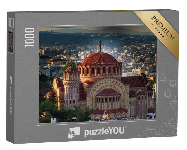 Puzzle de 1000 pièces « Église Saint-Paul Agios Pavlos, Thessalonique, Grèce »