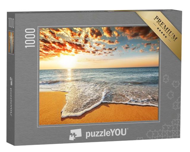 Puzzle de 1000 pièces « Lever de soleil sur l'océan »