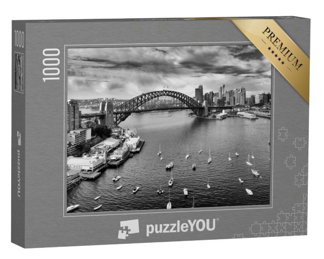 Puzzle de 1000 pièces « Sydney, au centre du Harbour Bridge »