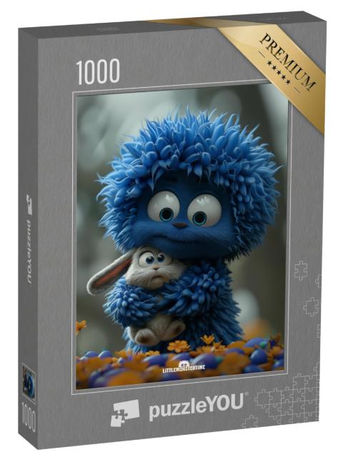 Puzzle de 1000 pièces « LITTLEMONSTERTIME: Snuggles »