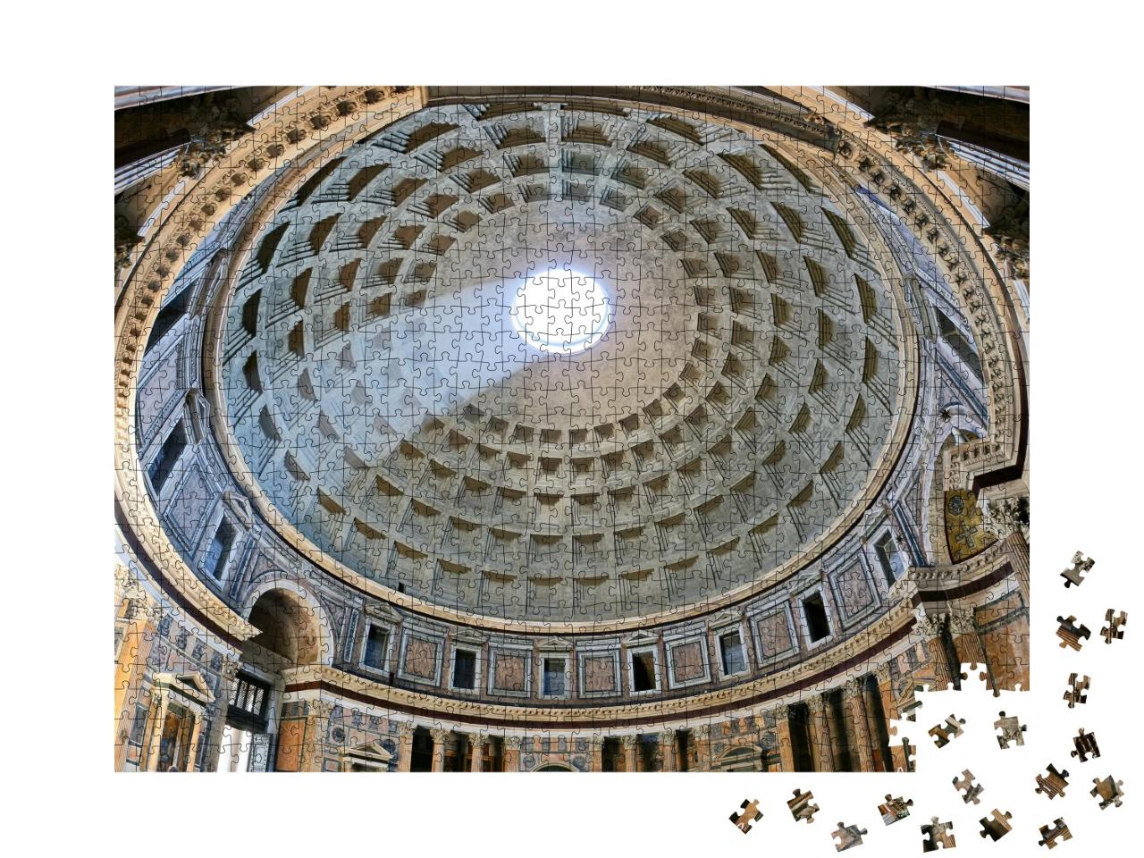 Puzzle de 1000 pièces « Le Panthéon à Rome »