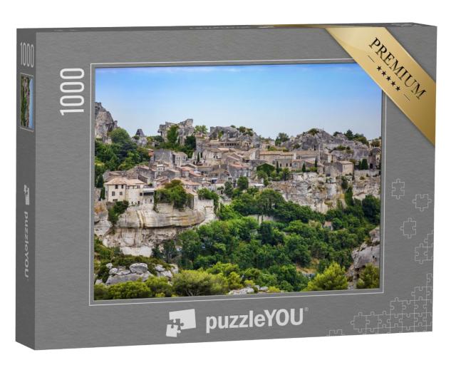 Puzzle de 1000 pièces « Vue sur Les Baux-de-Provence, Provence, France »