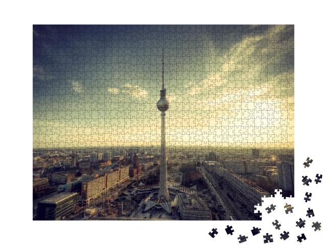 Puzzle de 1000 pièces « Berlin le soir »