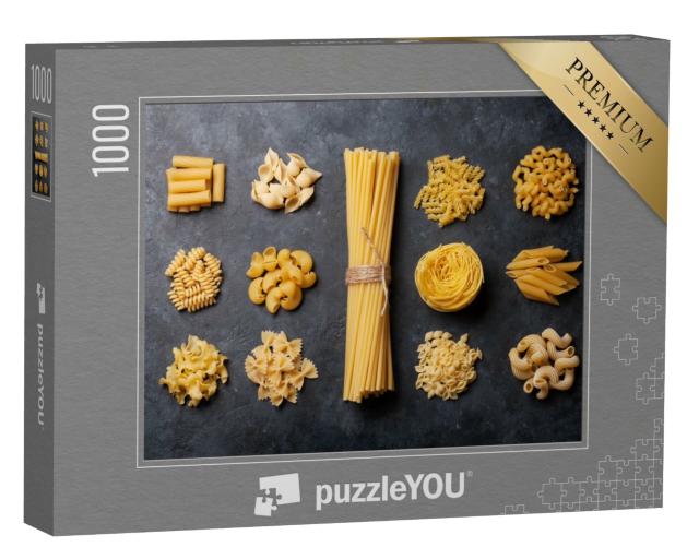 Puzzle de 1000 pièces « Délicieuses variétés de pâtes »