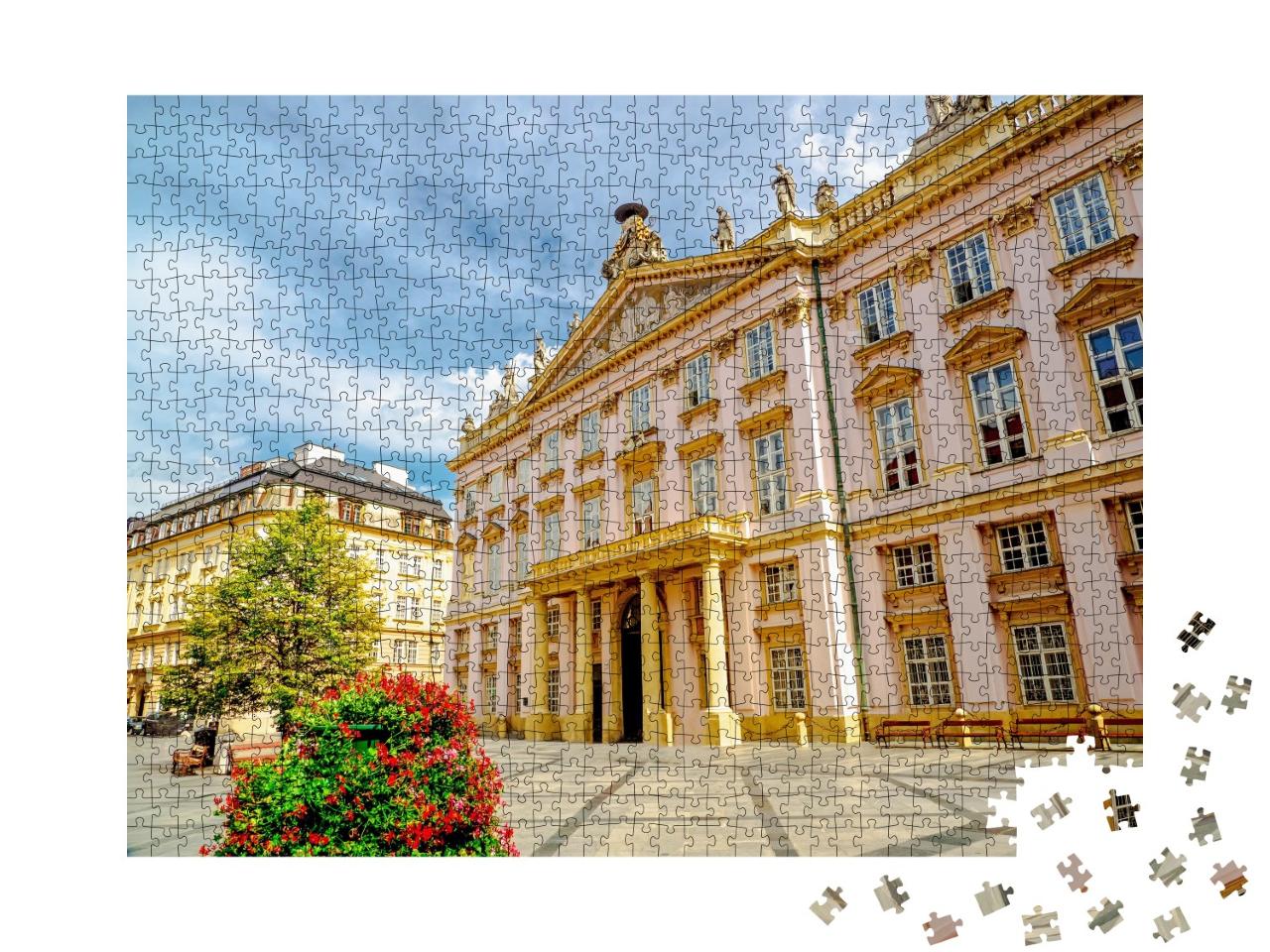 Puzzle de 1000 pièces « Palais Primas dans la vieille ville de Bratislava, Slovaquie »