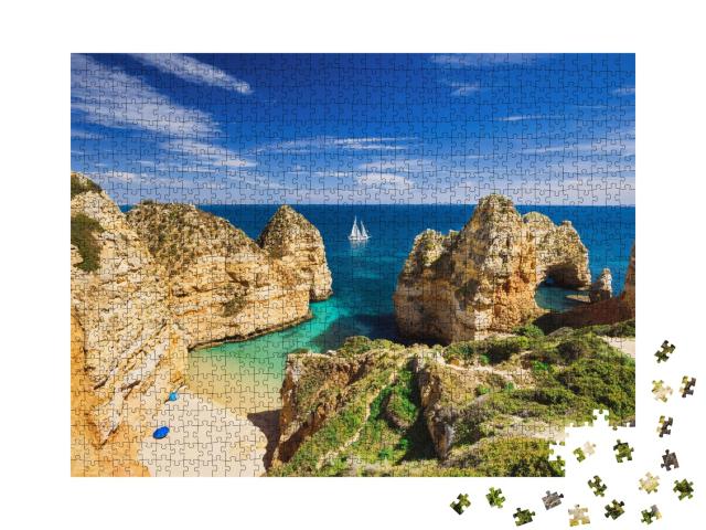 Puzzle de 1000 pièces « Magnifique baie, Algarve, Portugal »