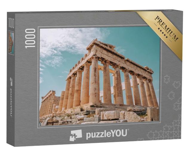 Puzzle de 1000 pièces « Le Parthénon, ancien temple de l'Acropole, Athènes »