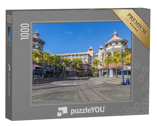 Puzzle de 1000 pièces « Port Louis, Waterfront Center dans la capitale de l'île Maurice »