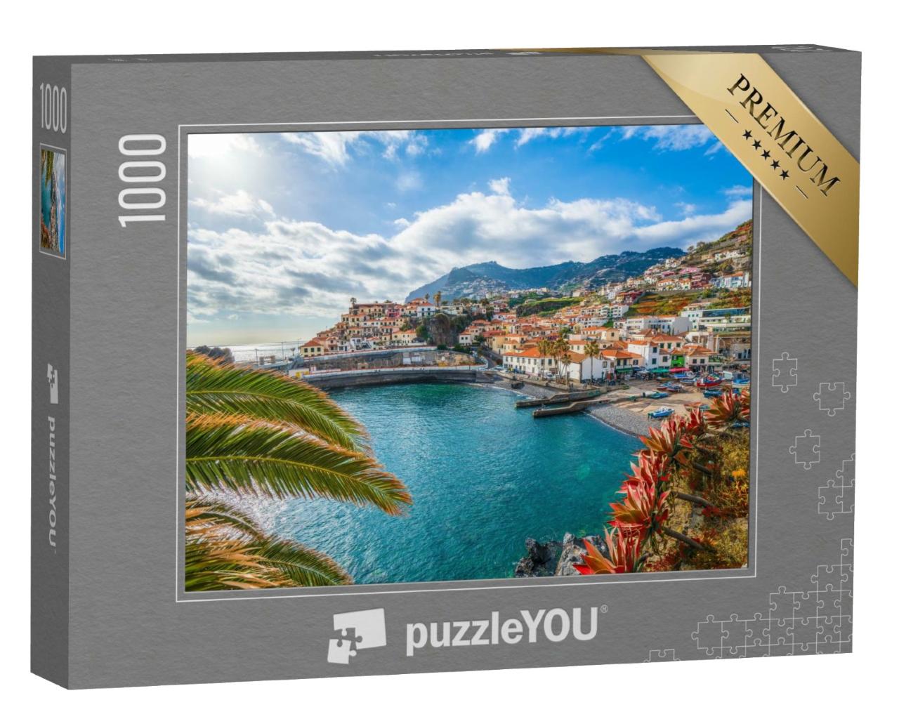 Puzzle de 1000 pièces « Camara de Lobos, Madère, Portugal »