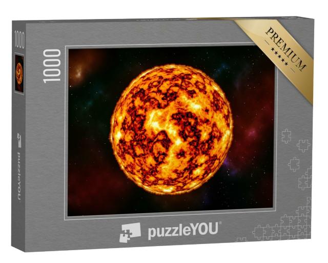 Puzzle de 1000 pièces « Soleil dans l'espace »