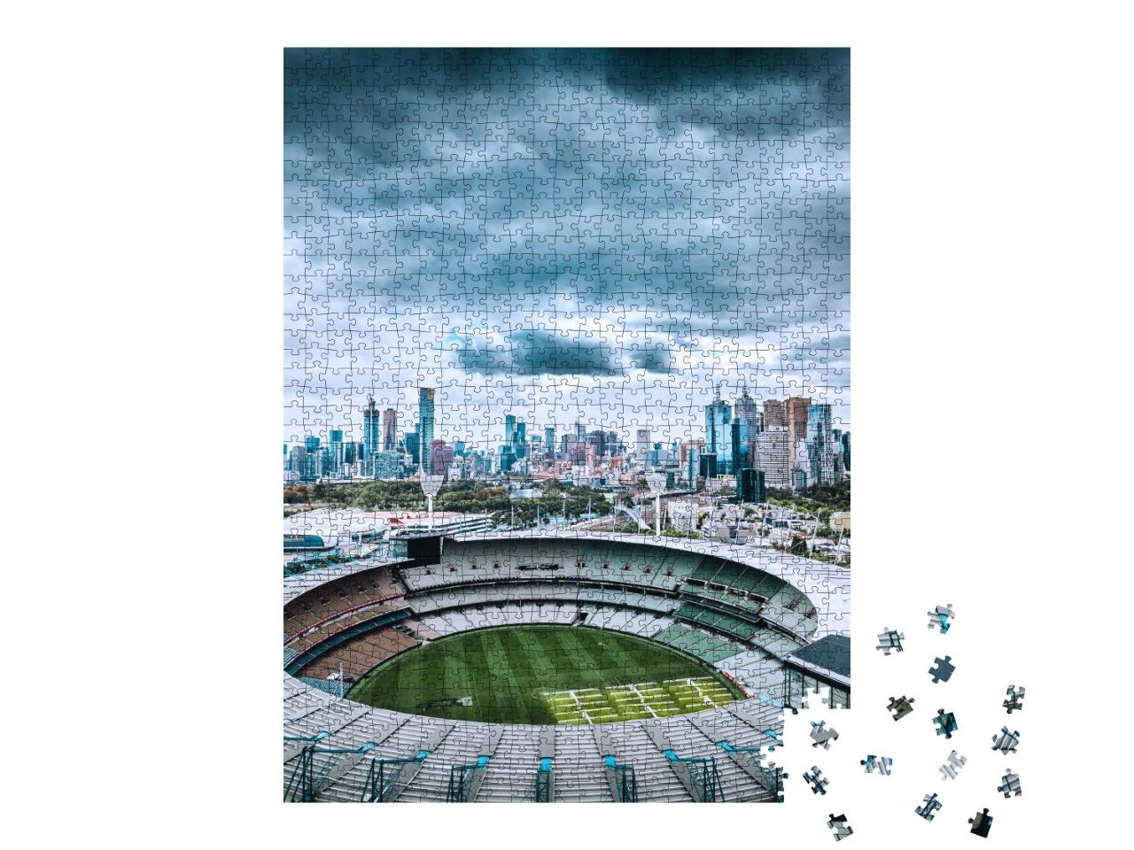 Puzzle de 1000 pièces « Skyline de Melbourne, Australie »