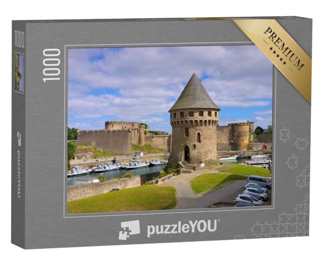 Puzzle de 1000 pièces « Château de Brest et tour Tanguy en Bretagne, France »