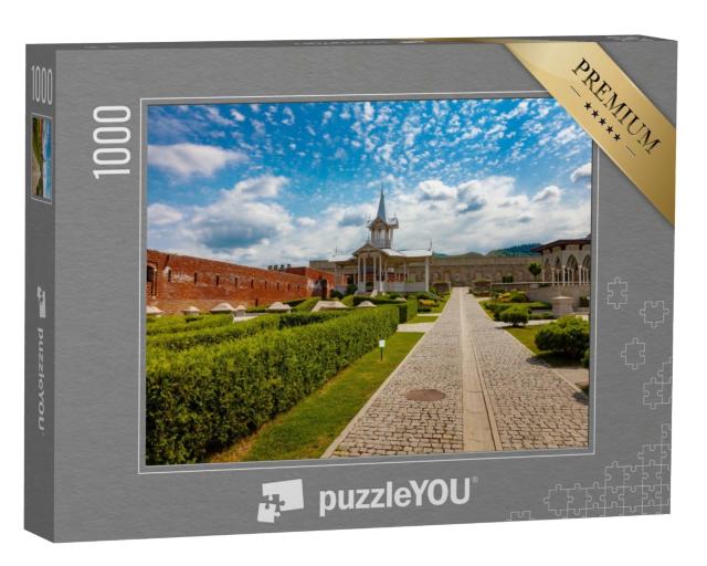 Puzzle de 1000 pièces « Pavillon de la forteresse de Rabat en Géorgie du Sud, Achalziche »