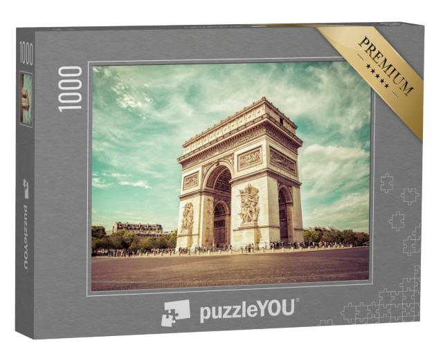 Puzzle de 1000 pièces « Paris - Arc de Triomphe »