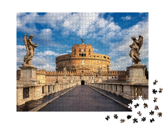 Puzzle de 1000 pièces « Château Saint-Ange, Rome »