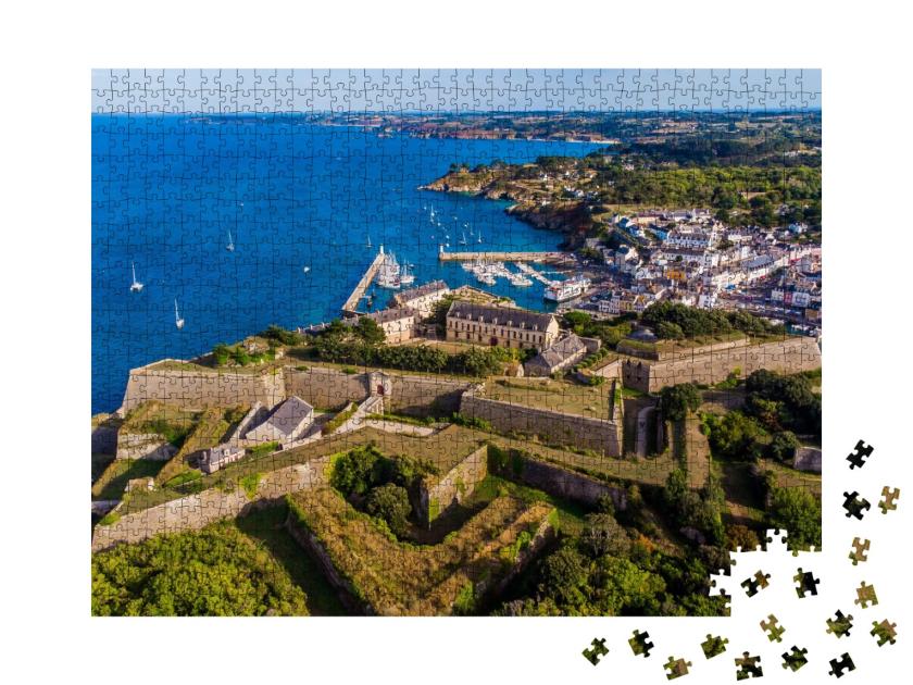 Puzzle de 1000 pièces « Citadelle du Palais à Belle-Île-en-Mer - Île du Morbihan, France »