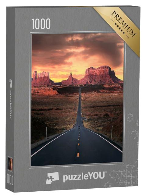 Puzzle de 1000 pièces « Monument Valley, Utah, États-Unis »