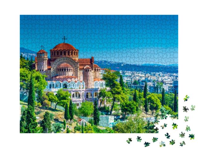 Puzzle de 1000 pièces « Cathédrale Saint-Paul, Thessalonique, Grèce »