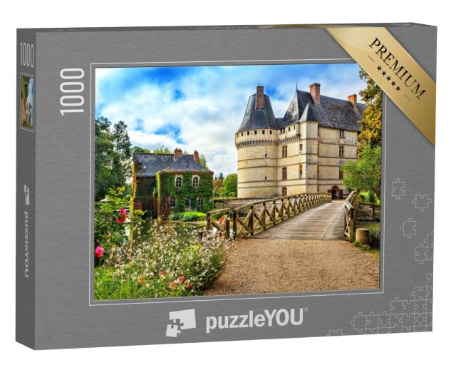Puzzle de 1000 pièces « Le Château de l'Islette, France. Ce château Renaissance est situé dans la vallée de la Loire. »