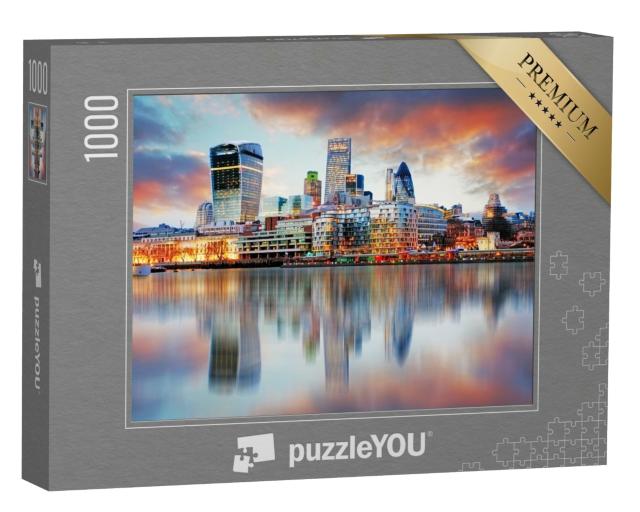 Puzzle de 1000 pièces « Skyline de Londres »