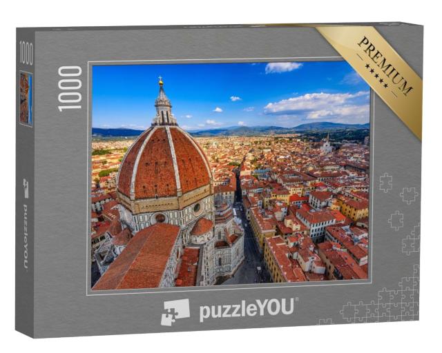 Puzzle de 1000 pièces « Magnifique photo de Florence, Italie »