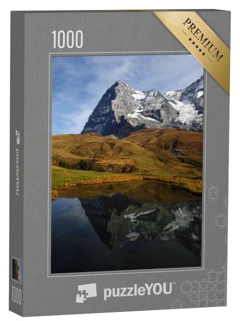 Puzzle de 1000 pièces « Eiger, Mönch et Jungfrau : le triumvirat des Alpes bernoises »