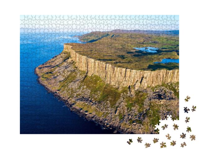 Puzzle de 1000 pièces « Fair Head Rock, Irlande du Nord »