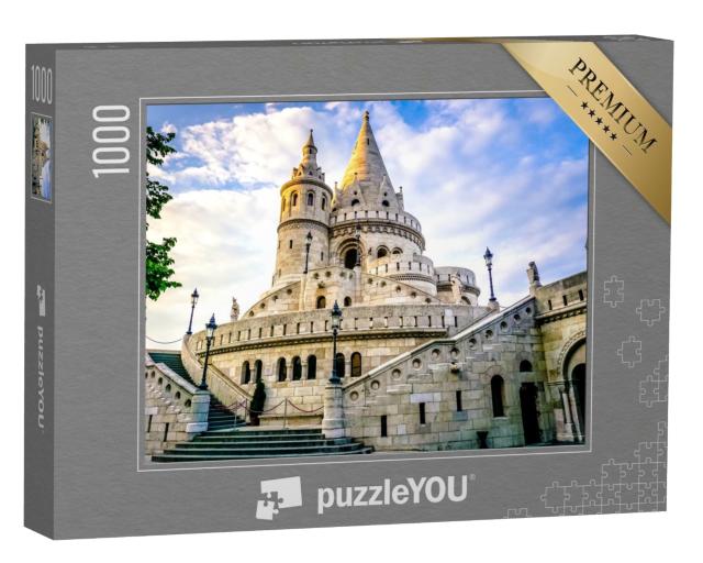 Puzzle de 1000 pièces « Impressionnant Bastion des pêcheurs à Budapest, Hongrie »